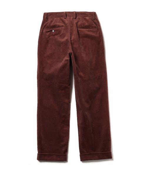 MR.OLIVE / 8W STRETCH CORDUROY / 2TUCK TAPERED PANTS 8W ストレッチコーデュロイ/2タックテーパードパンツ